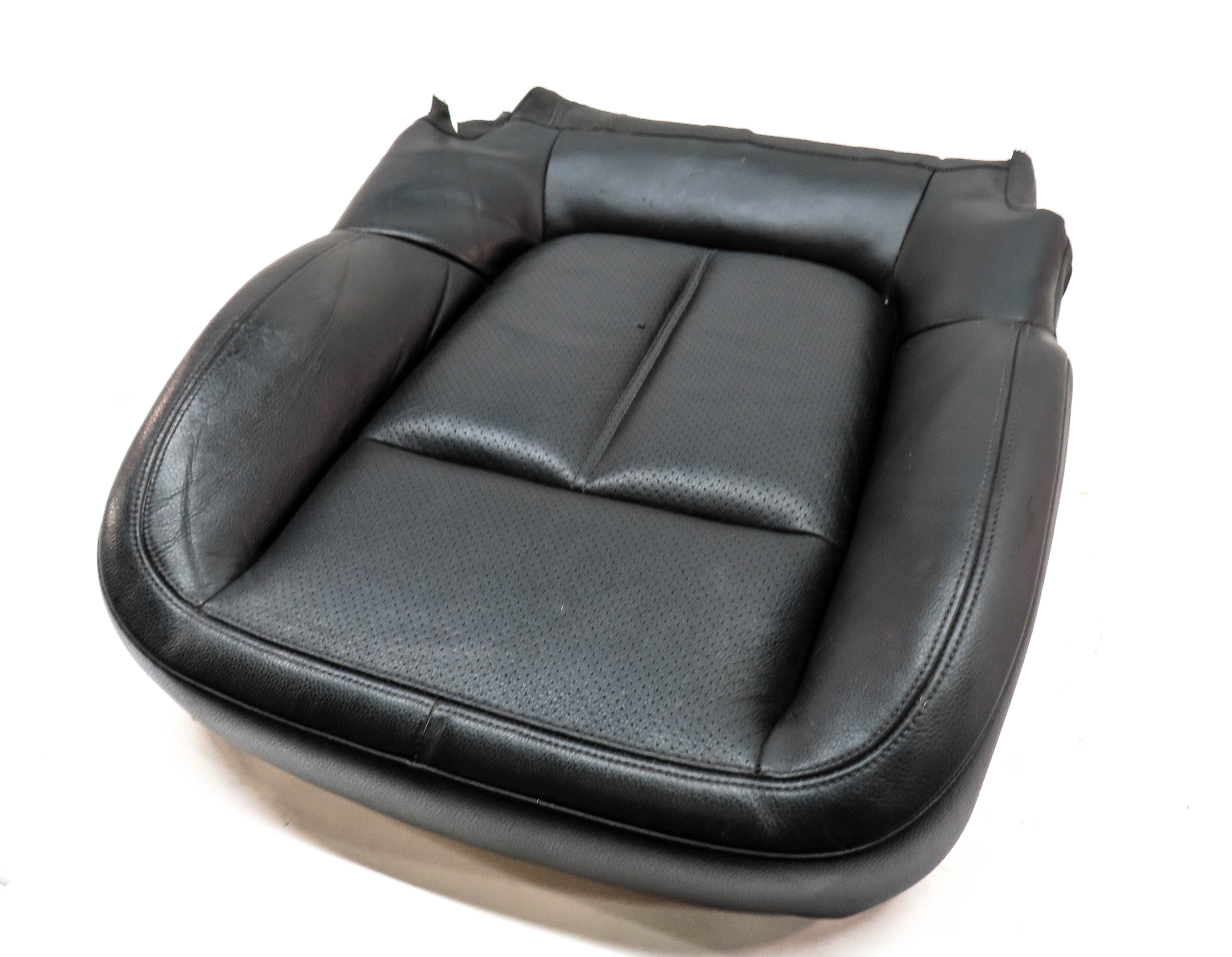 2011 PORSCHE CAYENNE HYBRID (958) FRONT RIGHT LOWER HEATED SEAT CUSHION (Black) — exact item pictured
